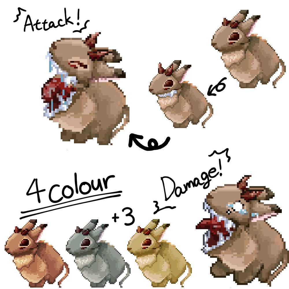 【300枚超え!】ファンタジードット絵素材集