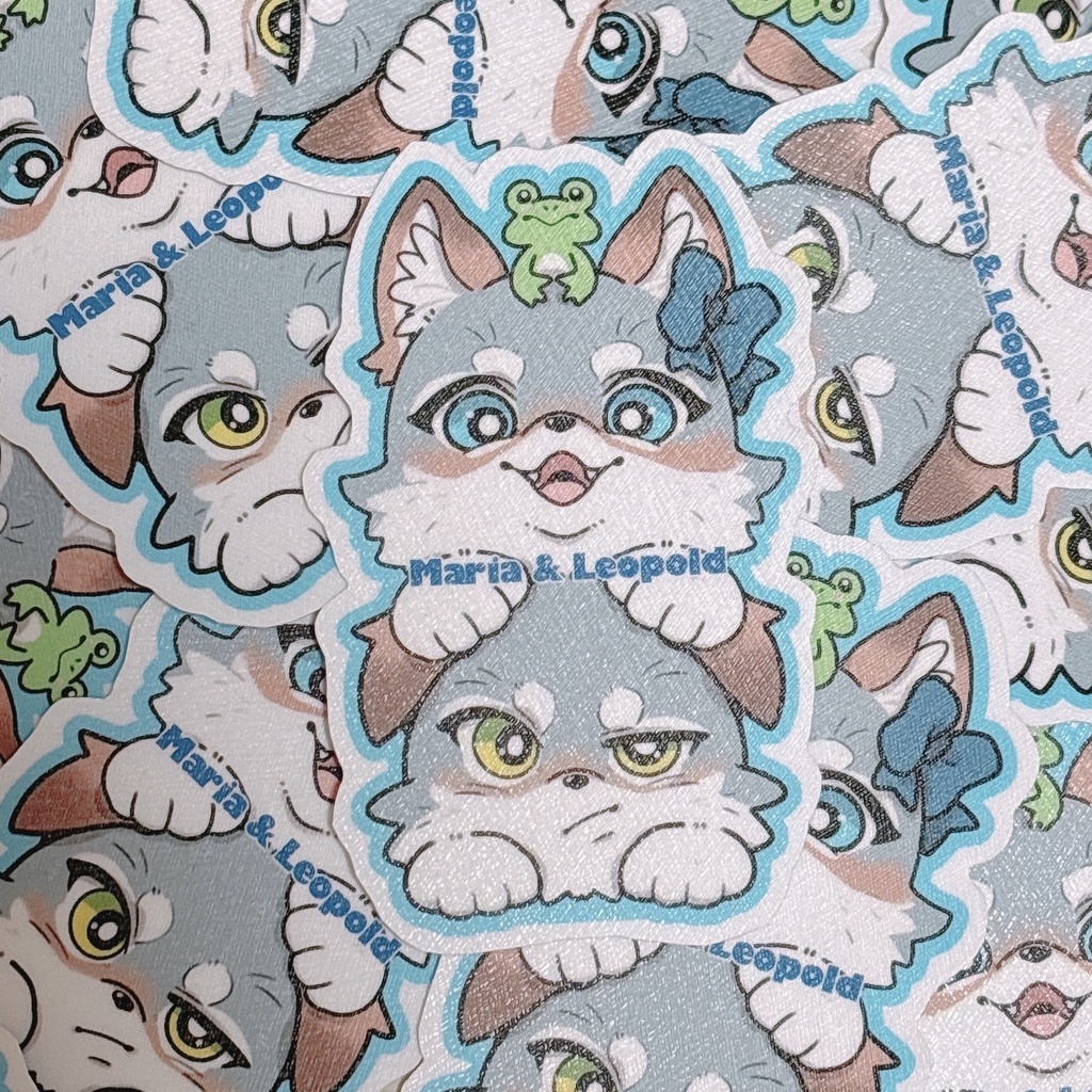 Maria and Leopoldo ステッカー