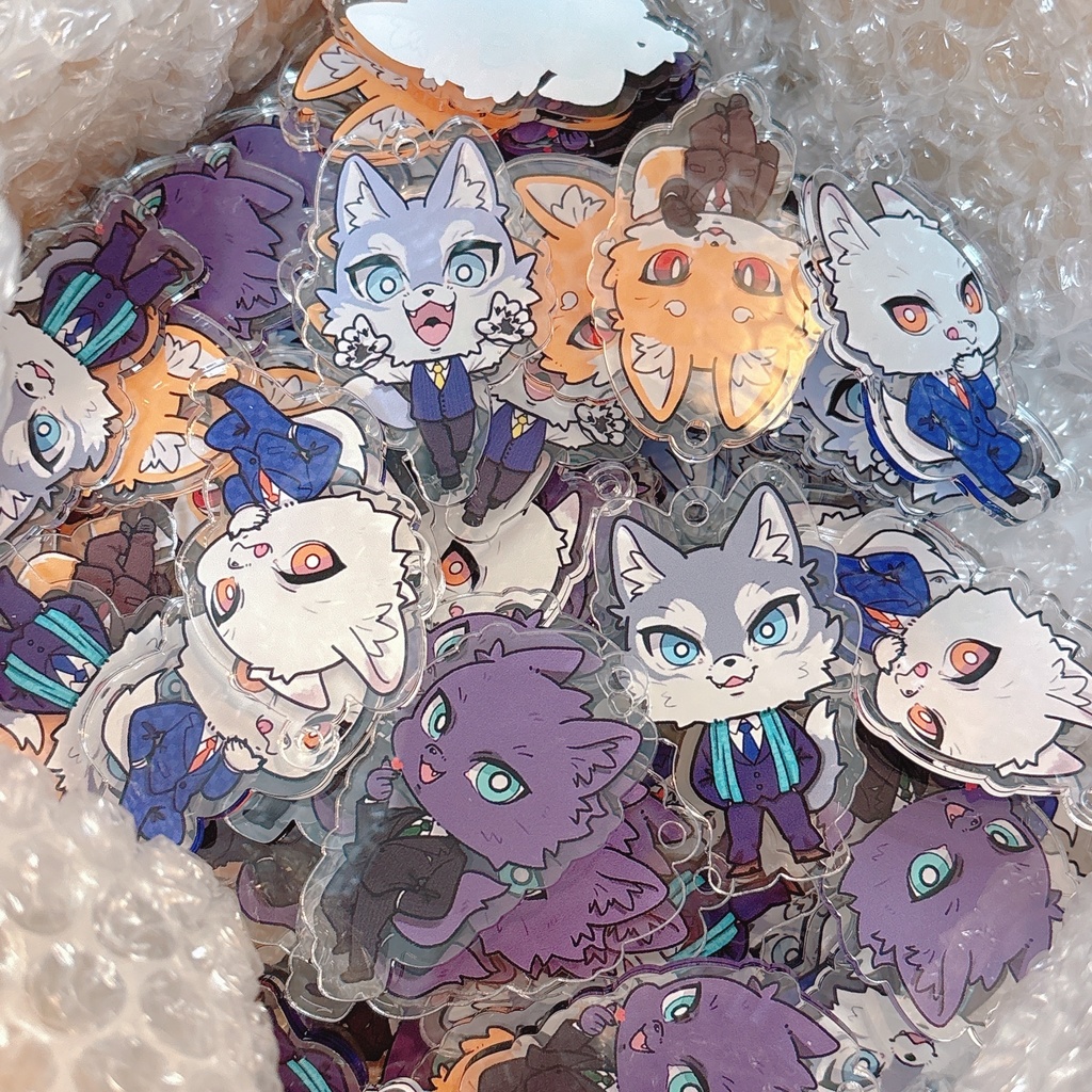 猛虎会アクリルキーホルダー