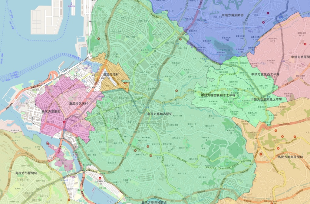 琉球間切地図 Ver.2.1