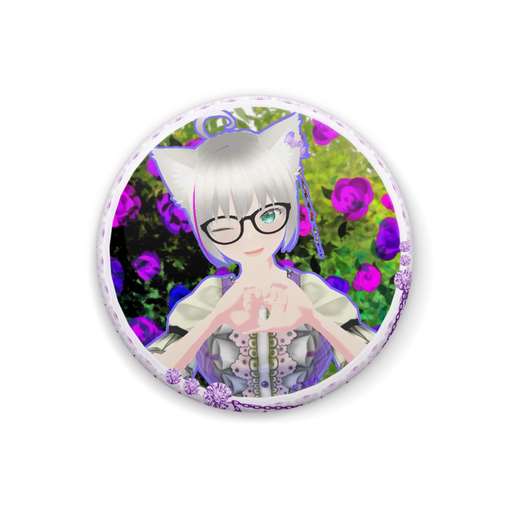 缶バッジ・花瀬すらり誕生祭2024