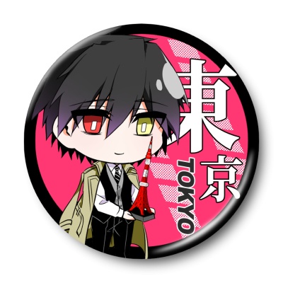 キャラクター缶バッジ【関東】