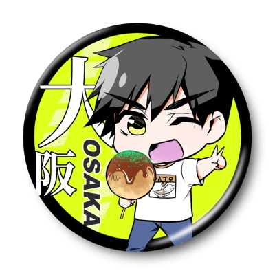 キャラクター缶バッジ【関西】