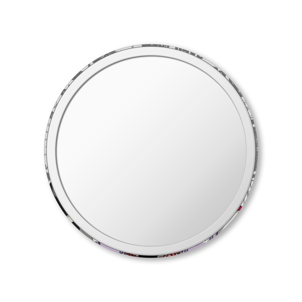 【受注生産】キャラクター缶ミラー【北陸】