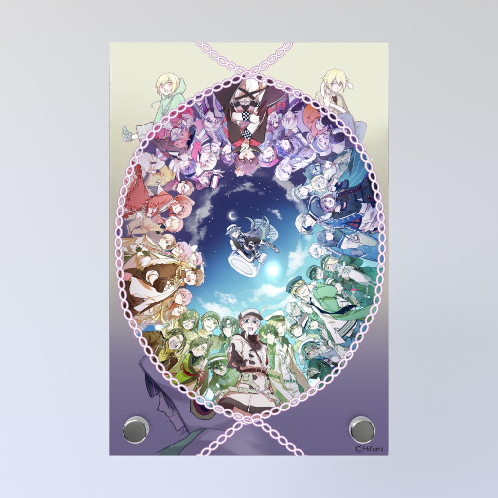 【10周年】キービジュアルアクリルフォトパネル