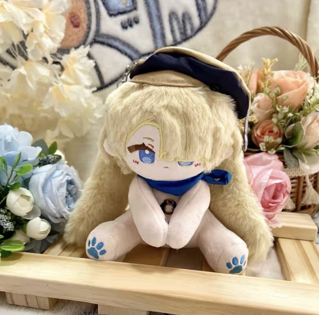 海外サークル授権委託販売」フレミネ 原神 ぬいぐるみ 15cm - 星