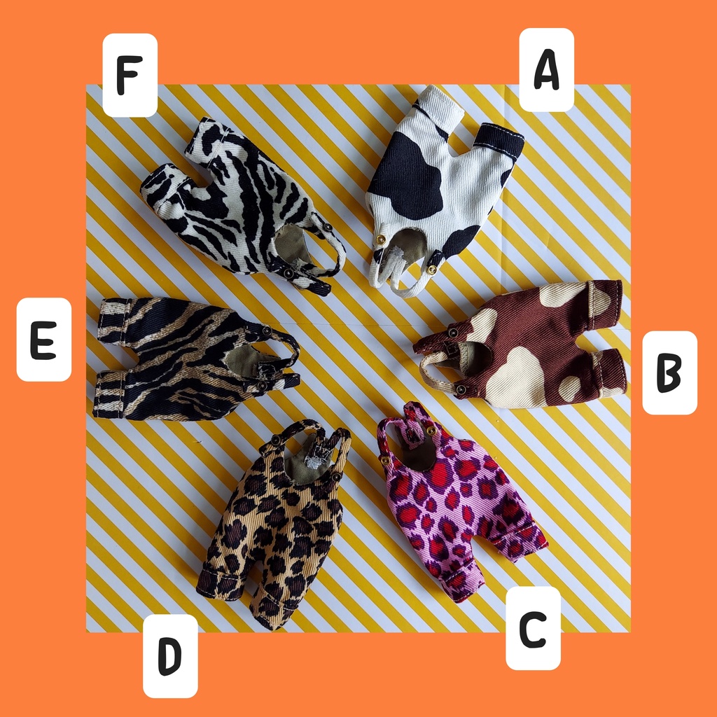 ぽってりサロペット アニマル