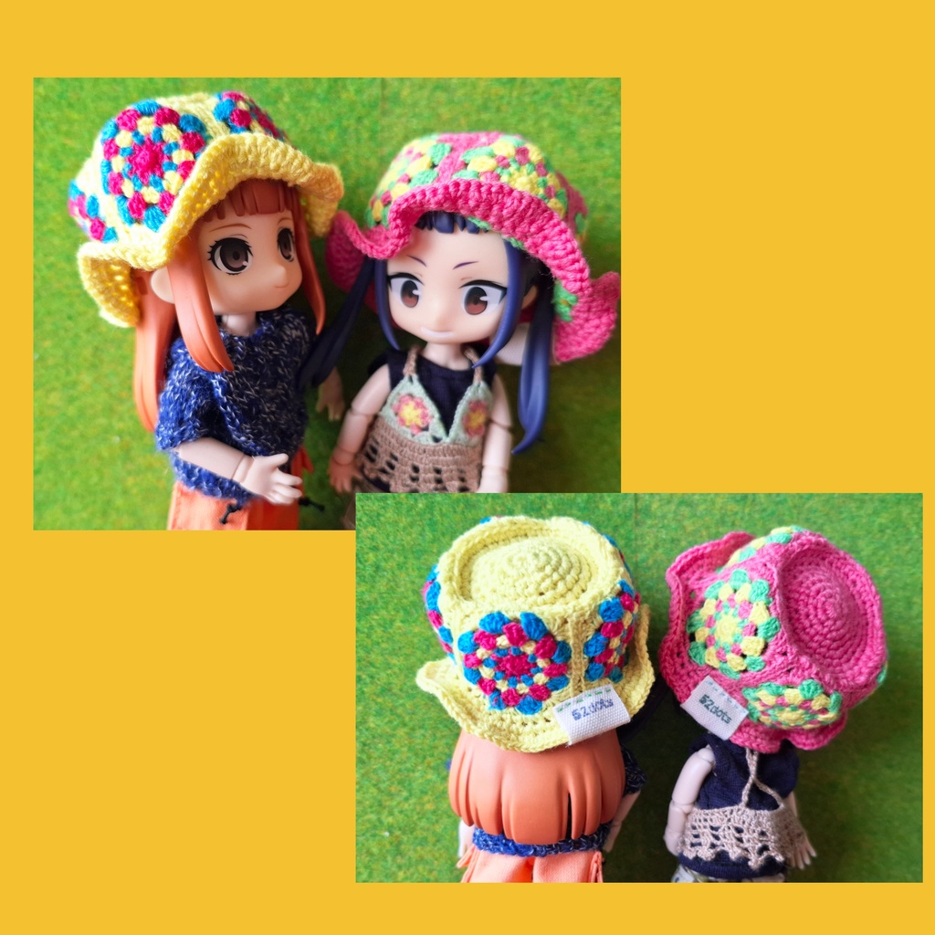 春のウキウキ☆モチーフハット