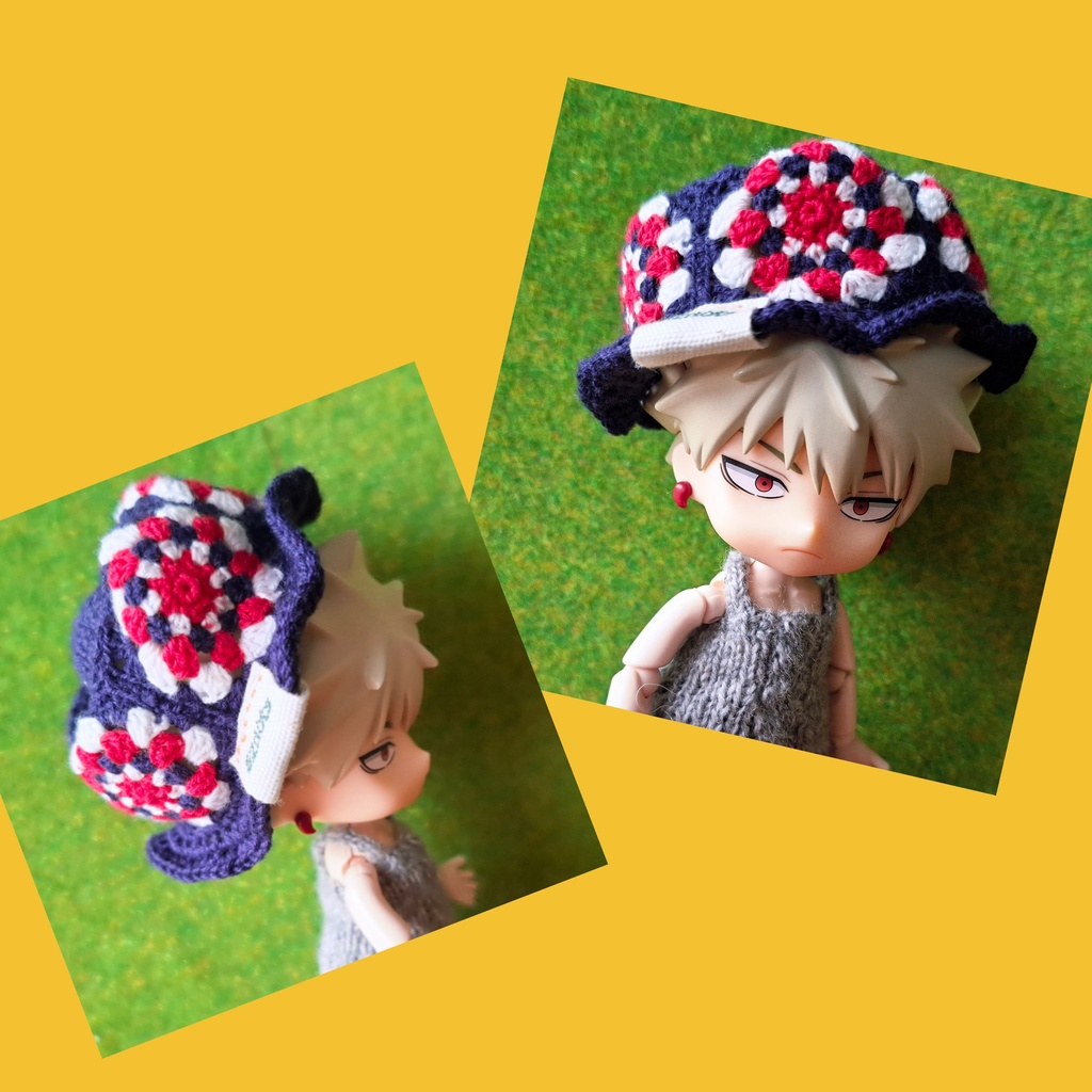 春のウキウキ☆モチーフハット