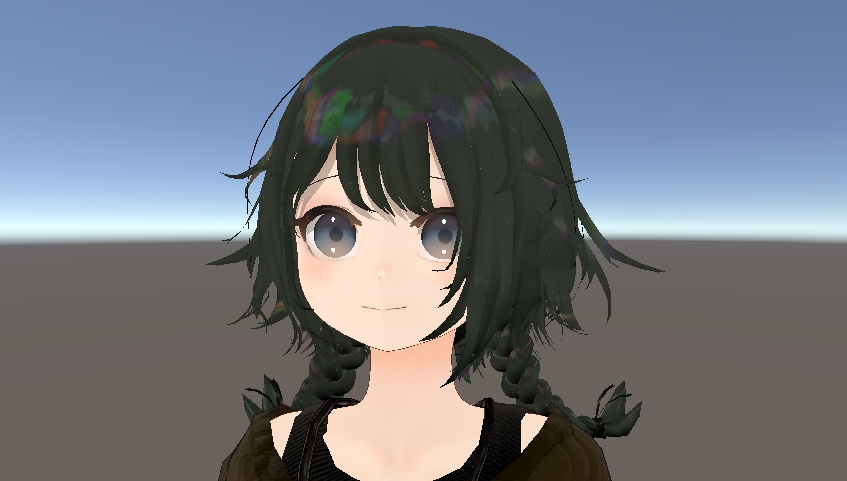 エビおさげショートヘア【きのこの子対応】