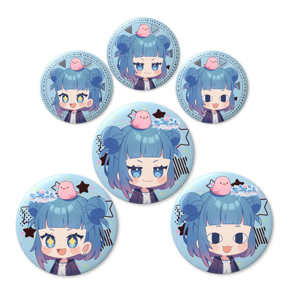 ミニキャラ缶バッジ