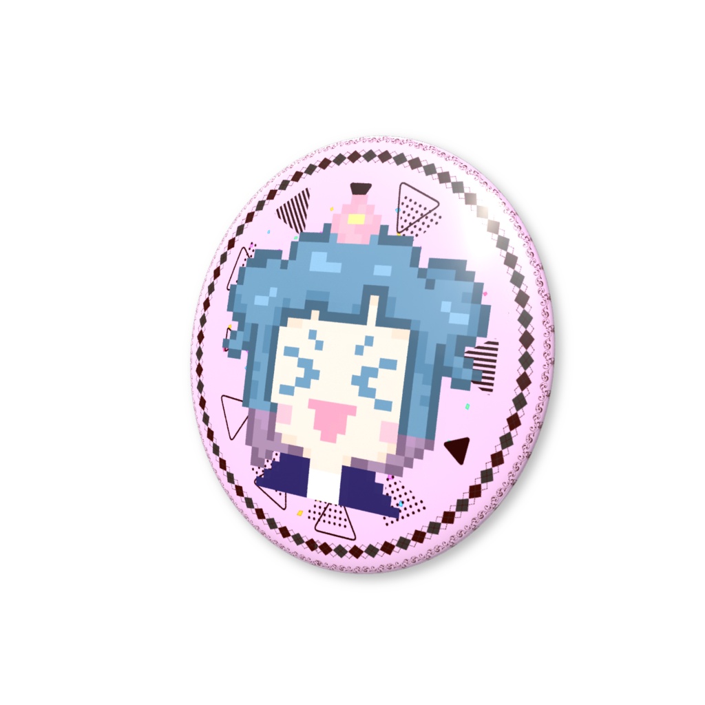 ドット絵缶バッジ