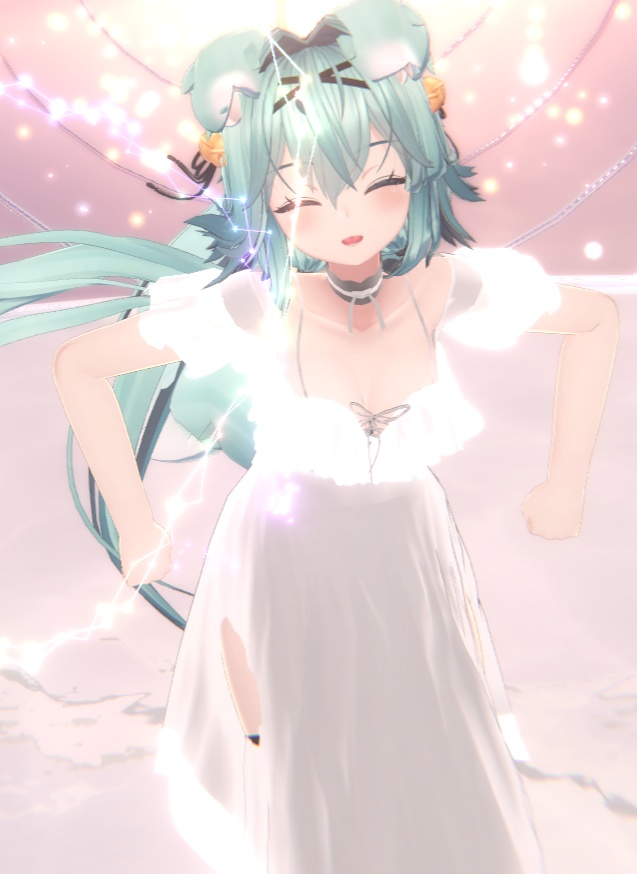 【桔梗-Kiktyou- 萌-Moe- 他8アバター対応】ゴスロリワンピース【購入者には、バッグが付いてます】