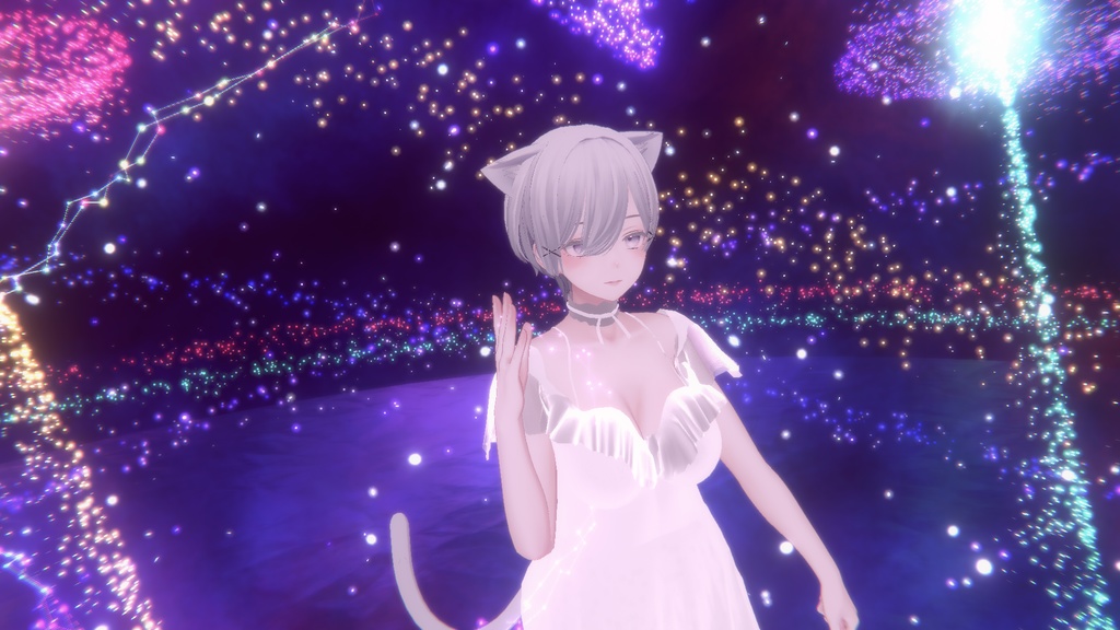 【桔梗-Kiktyou- 萌-Moe- 他8アバター対応】ゴスロリワンピース【購入者には、バッグが付いてます】