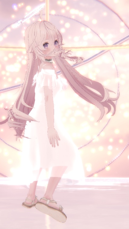 【桔梗-Kiktyou- 萌-Moe- 他8アバター対応】ゴスロリワンピース【購入者には、バッグが付いてます】