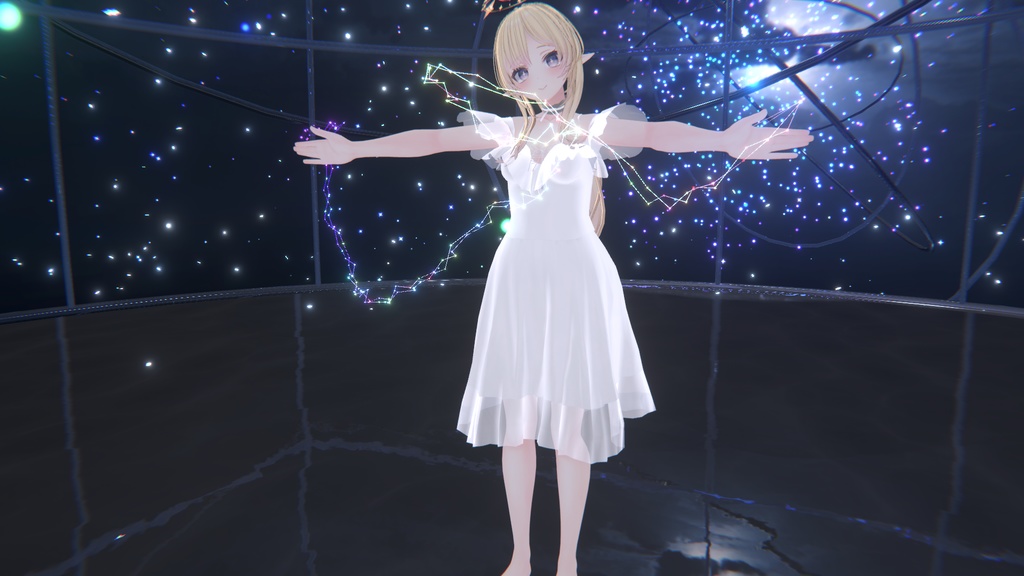 【桔梗-Kiktyou- 萌-Moe- 他8アバター対応】ゴスロリワンピース【購入者には、バッグが付いてます】