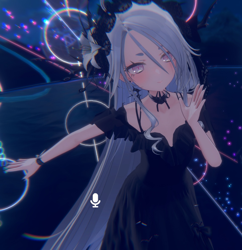 【桔梗-Kiktyou- 萌-Moe- 他8アバター対応】ゴスロリワンピース【購入者には、バッグが付いてます】