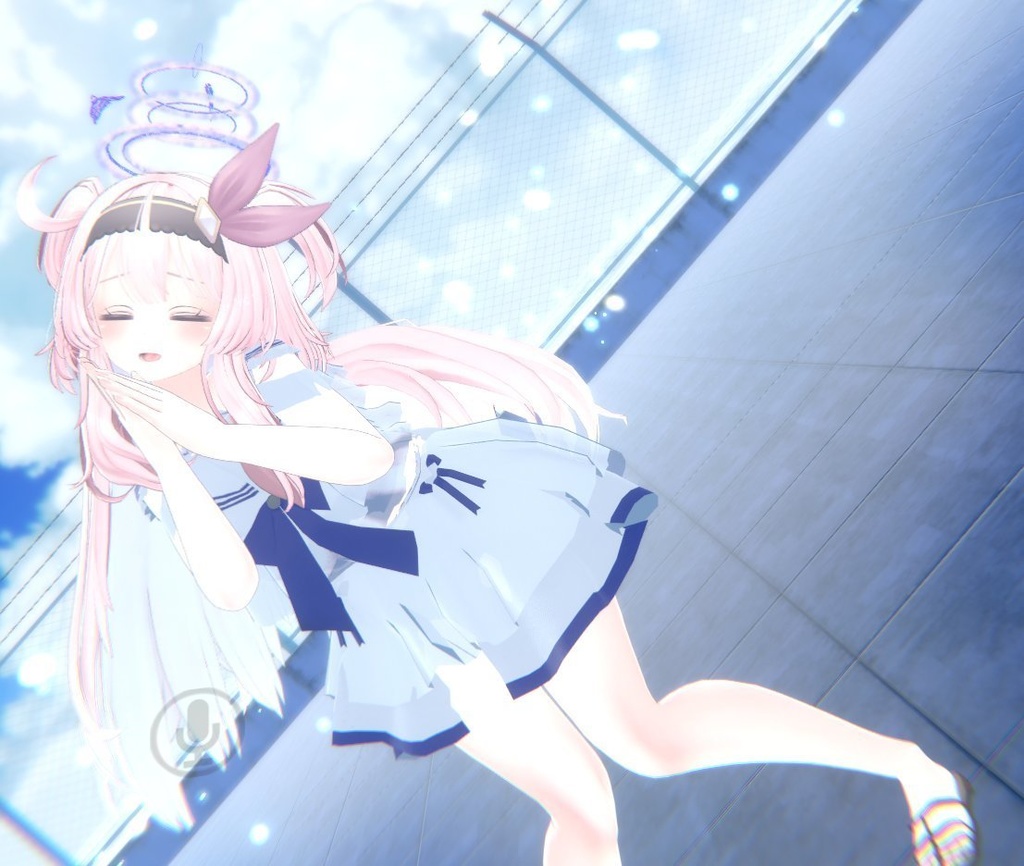 【桔梗-Kikyou- 竜胆-Rindou- セレスティア-Selestia-対応】セーラー水着【水鉄砲・サンダルおまけつき】