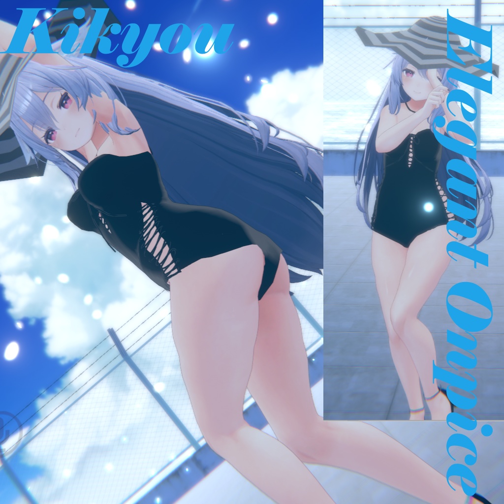 【桔梗-Kikyou-専用】エレガントワンピ水着