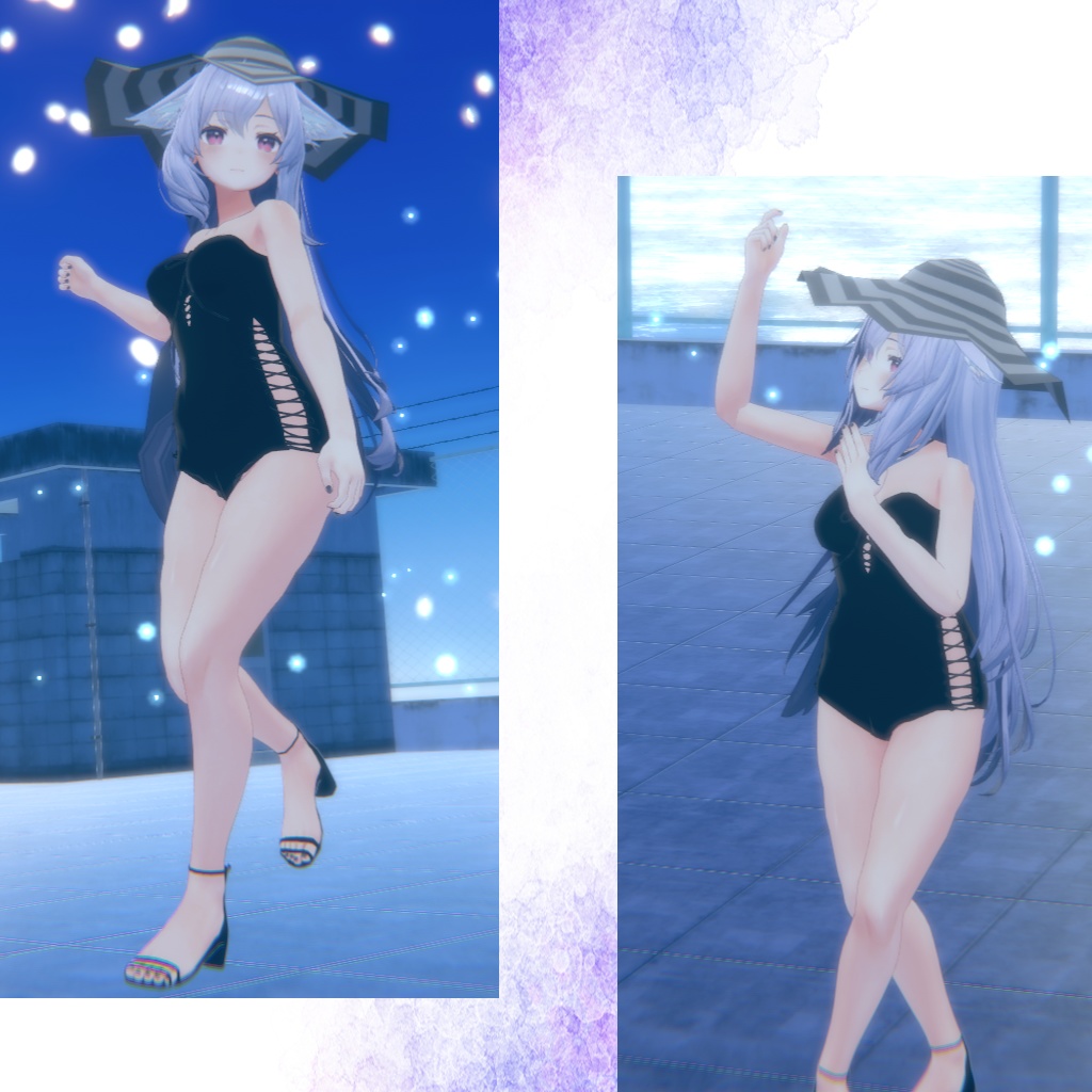 【桔梗-Kikyou-専用】エレガントワンピ水着