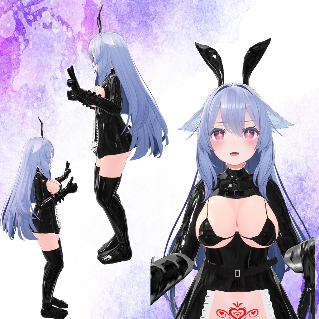 【桔梗-Kikyou-専用】ブラックバニーメイド【ブラックナース購入の方は割引】