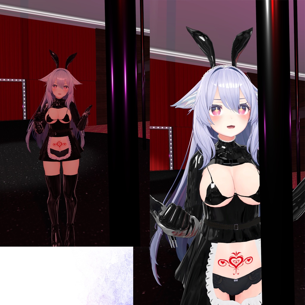 【桔梗-Kikyou-専用】ブラックバニーメイド【ブラックナース購入の方は割引】