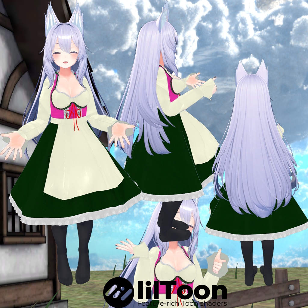 【桔梗-Kikyou-専用】ディアンドル【民族衣装シリーズ】