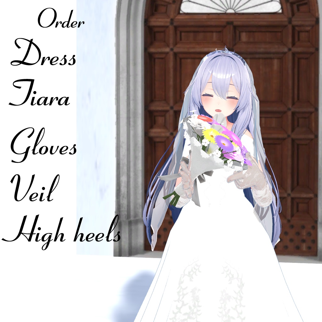 【桔梗-Kikyou- ソラハ-Soraha-対応】ウエディングドレス