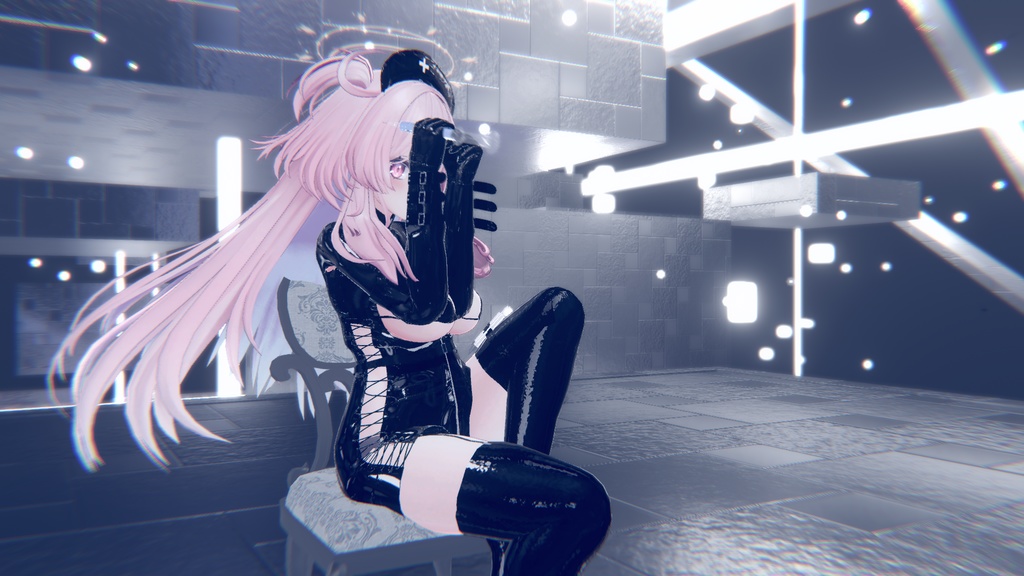 【セレスティア-Selestia- 竜胆-RINDO-対応】ブラックナース【注射器付き】