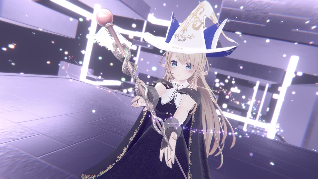 【萌-moe-ルシナ-Rusina-対応】魔法学園風衣装【カドゥケウスの杖おまけ】