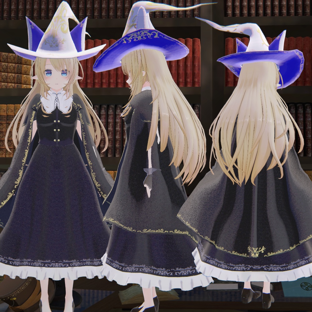 【萌-moe-ルシナ-Rusina-対応】魔法学園風衣装【カドゥケウスの杖おまけ】