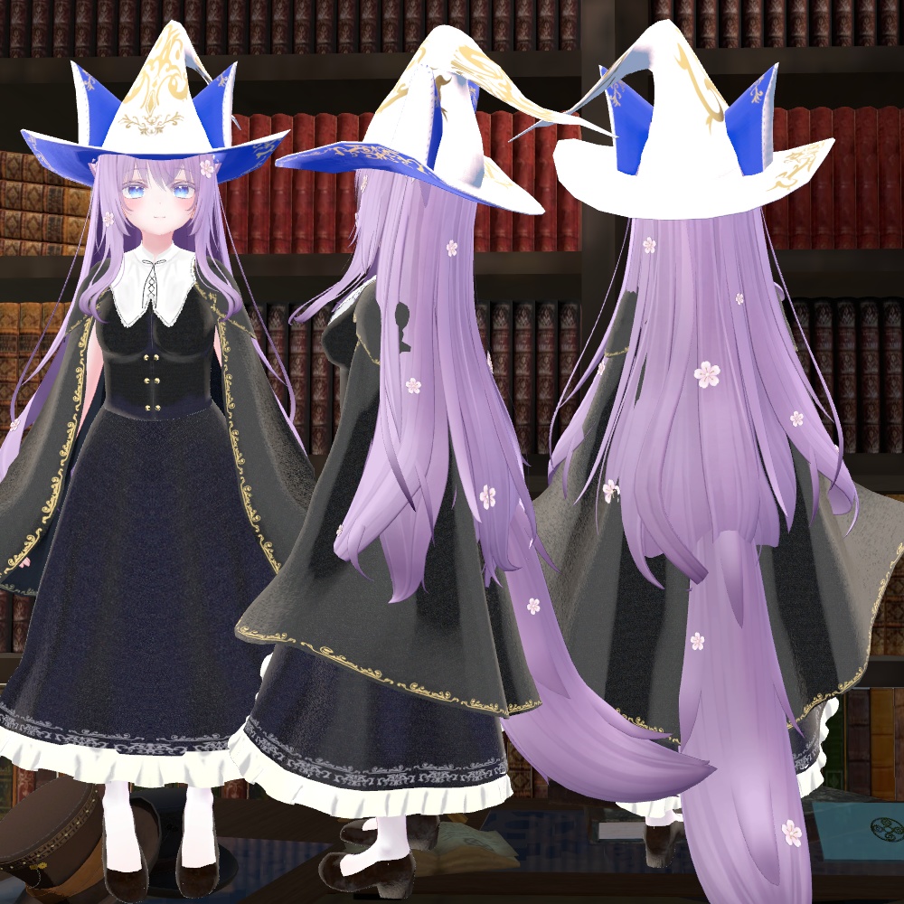 【萌-moe-ルシナ-Rusina-対応】魔法学園風衣装【カドゥケウスの杖おまけ】