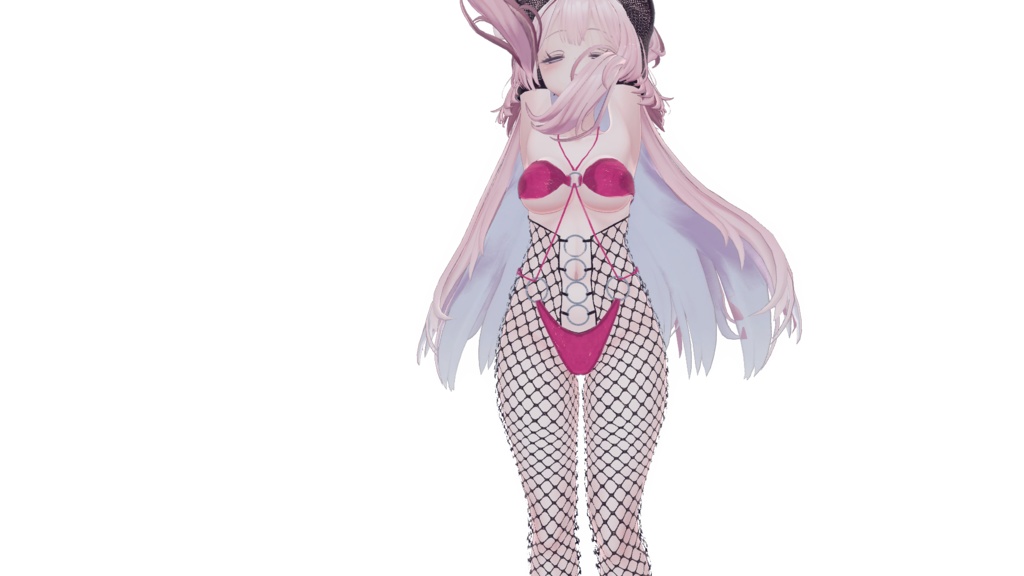 【萌-Moe- セレスティア-Selestia-対応】ハイレグエナメルビキニ【メイン網パンスト付き】