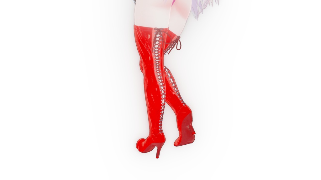 【萌-moe- 他7アバター】ハイサイブーツ【カラバリ追加】