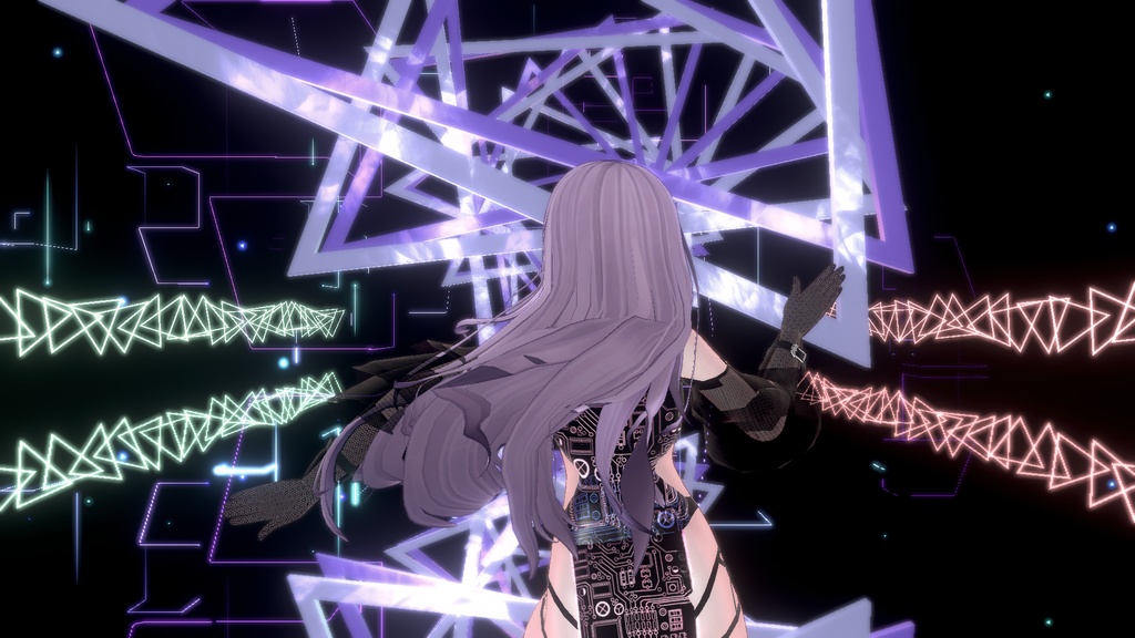 【萌 -Moe- 桔梗 -Kikyou-対応】サイバーパンクチャイナ【ヘッドギアドローン追加】