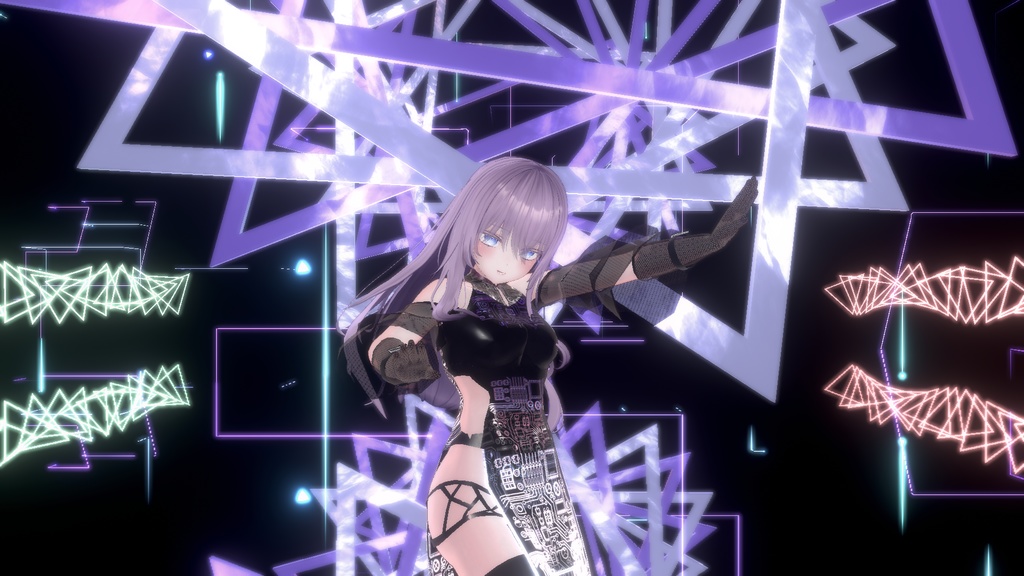 【萌 -Moe- 桔梗 -Kikyou-対応】サイバーパンクチャイナ【ヘッドギアドローン追加】