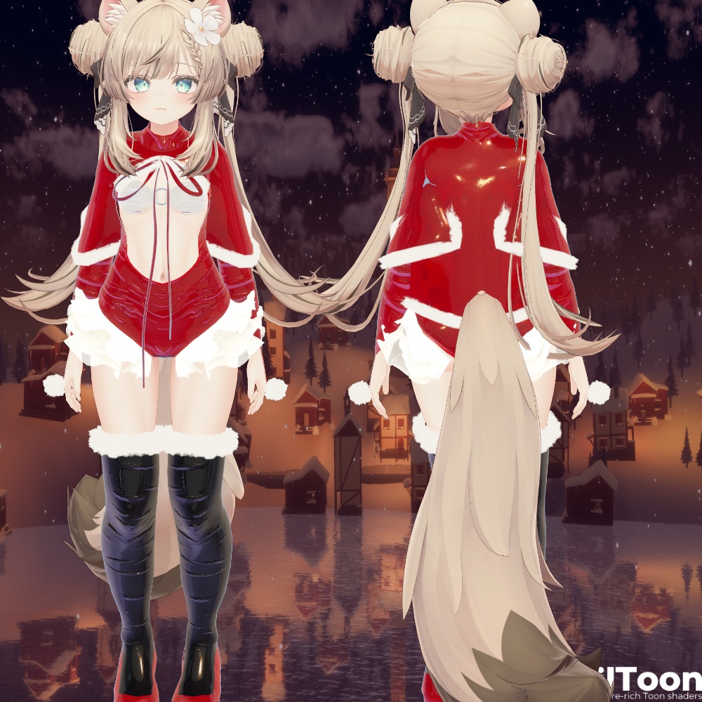 【萌-Moe- マヌカ-Manuka- セレスティア-Selestia- 瑞希-Mizuki- 対応】サンタセクシークロース