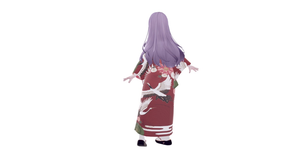 【19アバター対応】【MA対応】新年振袖-New Year Hurisode-