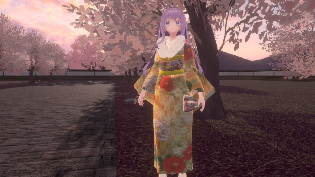 【19アバター対応】【MA対応】新年振袖-New Year Hurisode-