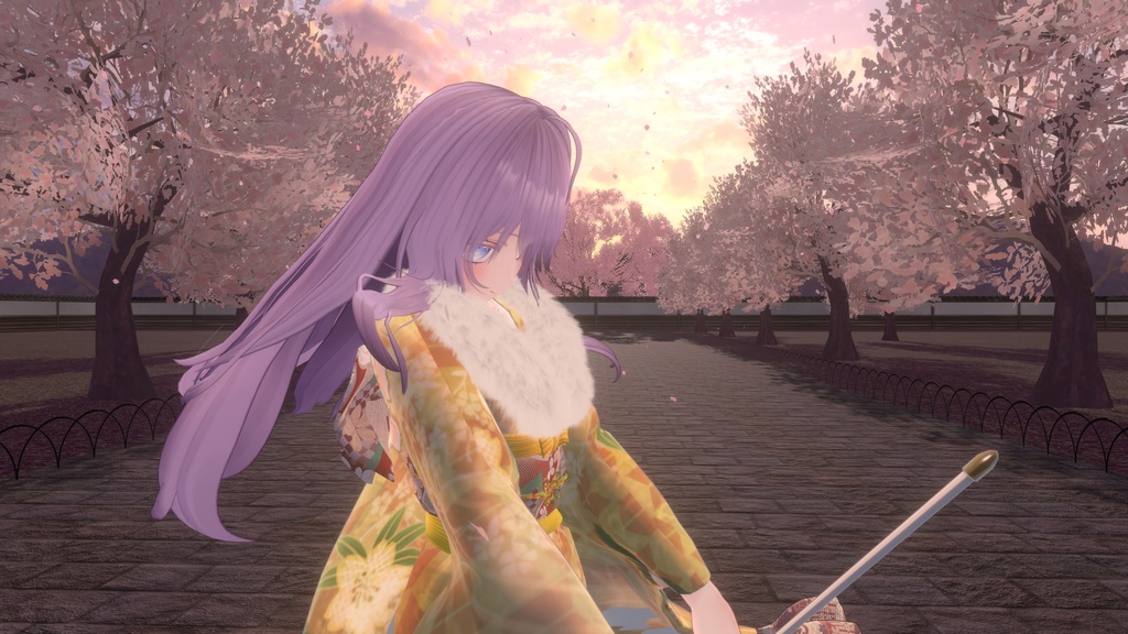 【19アバター対応】【MA対応】新年振袖-New Year Hurisode-