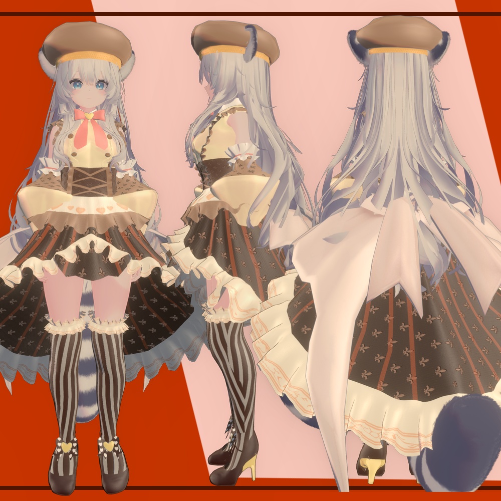 【萌-Moe- マヌカ-Manuka- 桔梗-Kikyou- 瑞希-Mizuki- 対応】バレンタインドレス