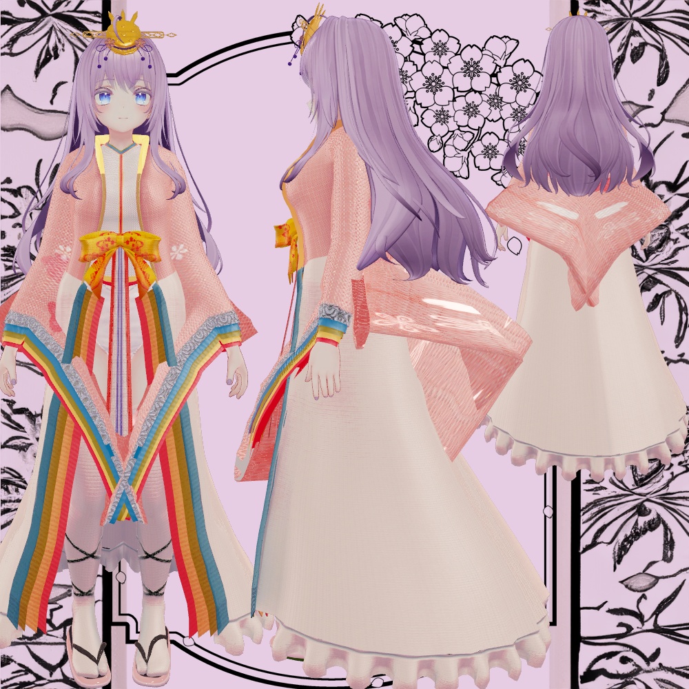 【萌-Moe-対応】ひな祭り十二単