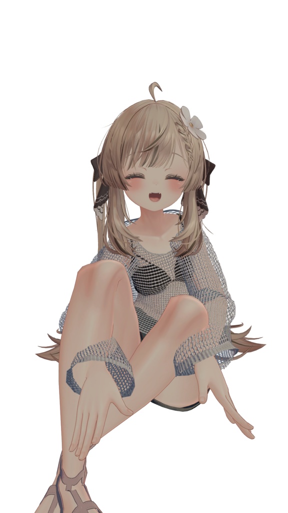 【マヌカ -Manuka- 対応】レイヤードメッシュトップス