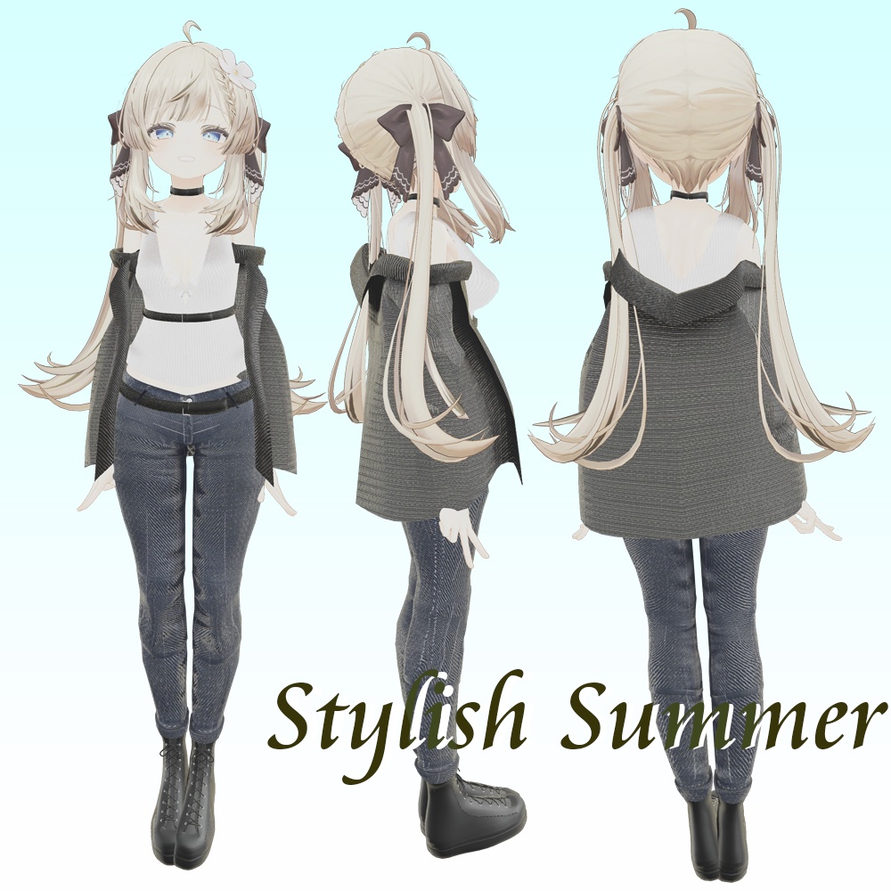 【マヌカ -Manuka- 桔梗 -Kikyou- 】スタイリッシュサマー