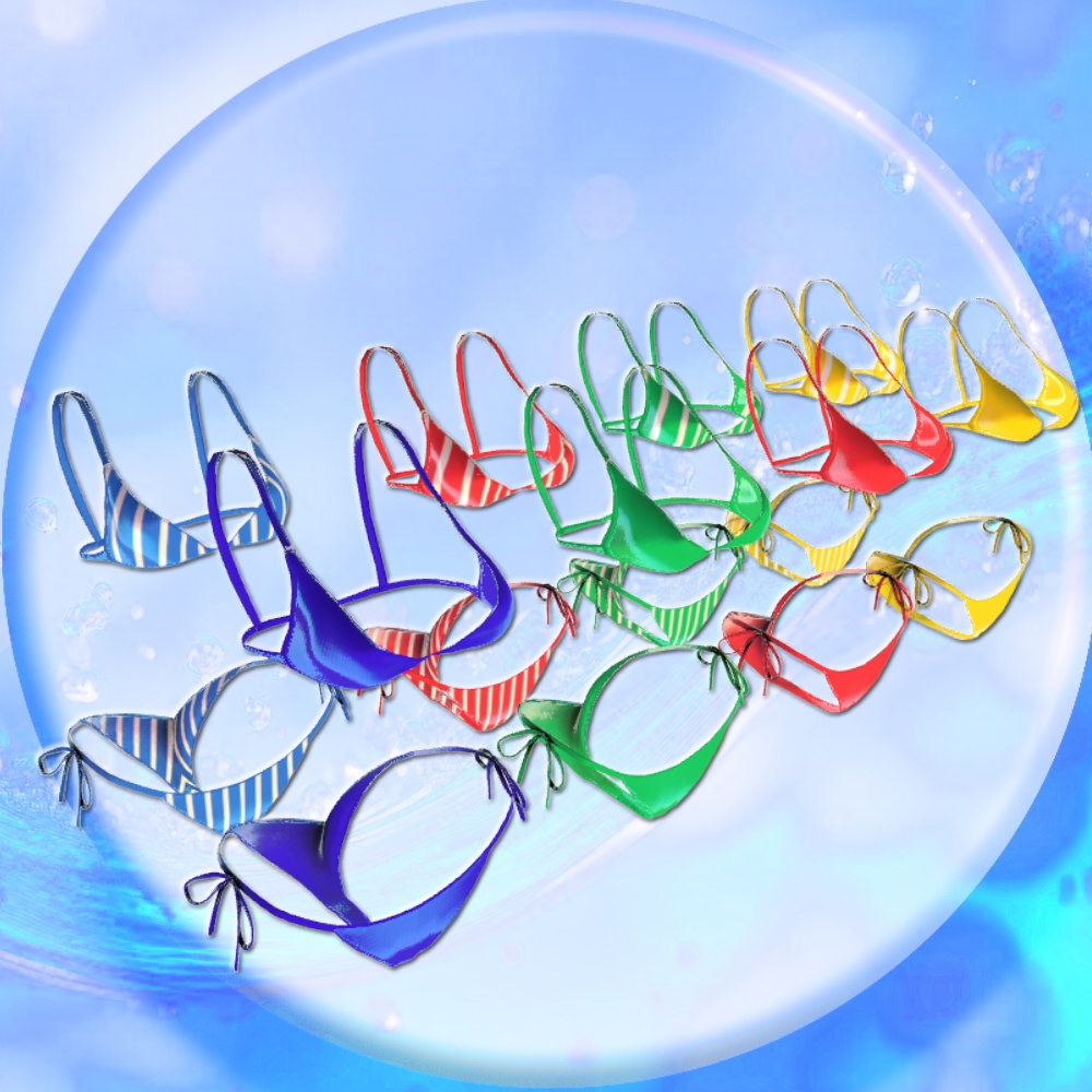 SkineedBikiniWear-スキニード・ビキニウェア-4アバター対応【🖤 Black Friday Sale – 20% OFF! 🖤】