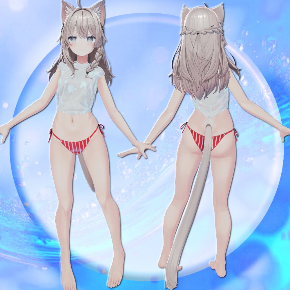 SkineedBikiniWear-スキニード・ビキニウェア-4アバター対応【🖤 Black Friday Sale – 20% OFF! 🖤】