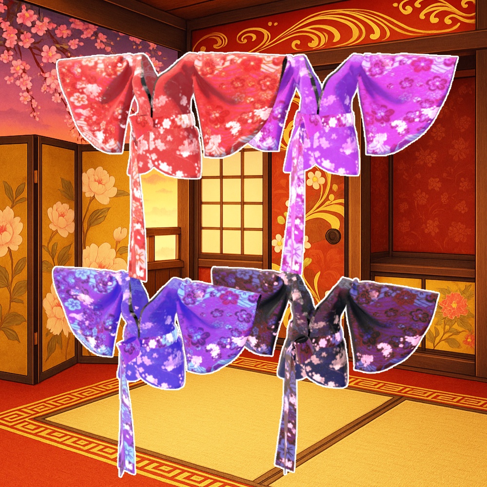 🌸花魁綺譚 -Oiran Kitan-|3アバター対応|