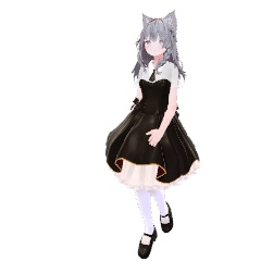 【4アバター対応】喫茶メモワール -Café Memoire-|シックに決める大人可愛い衣装|