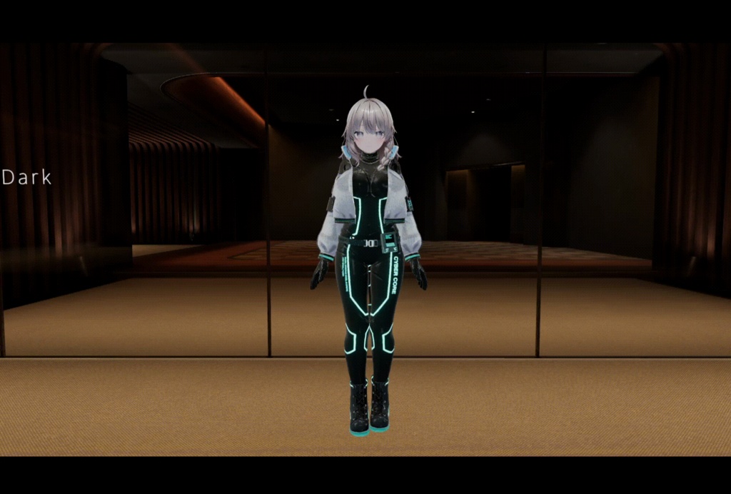 【VRChat向けAFK演出】Hologram System Error AFK