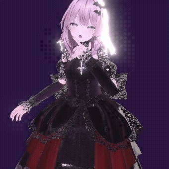 【6アバター対応】3D衣装『VampireNocturne』10/20〆Sale